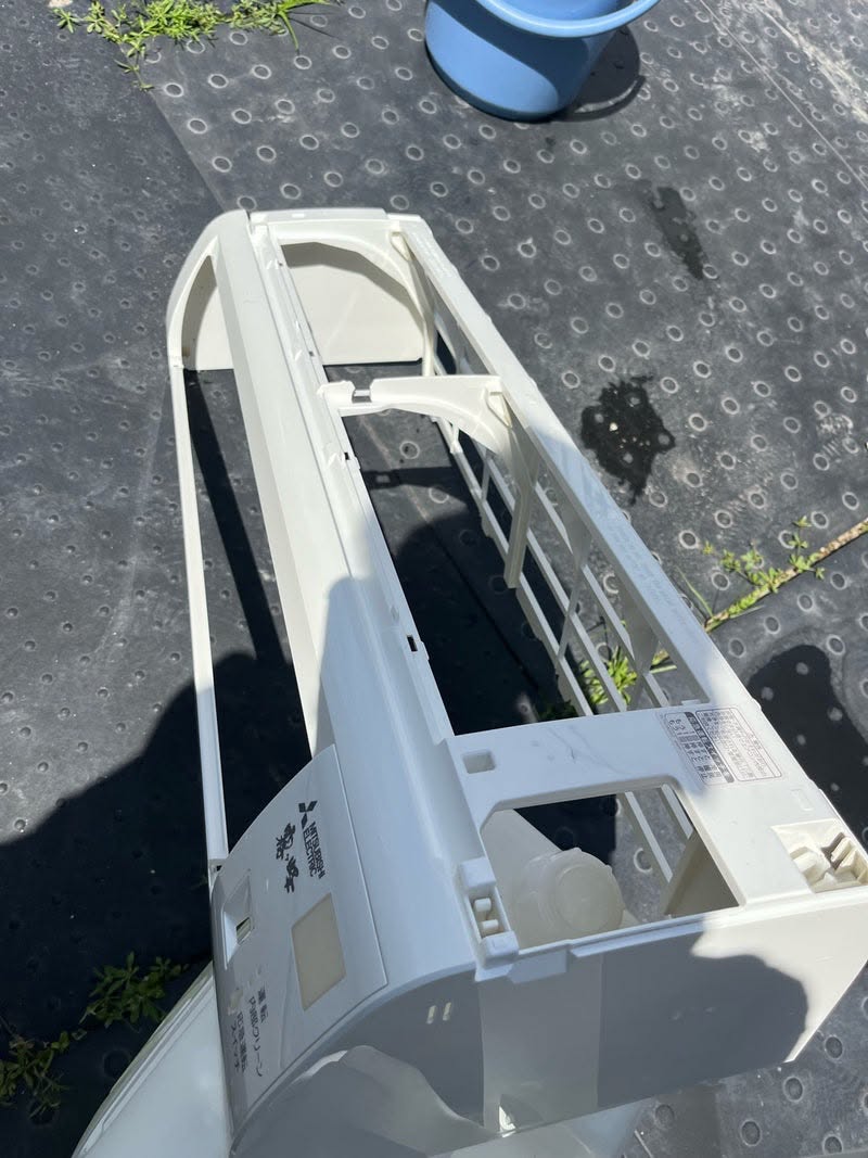 エアコンクリーニング後の状態