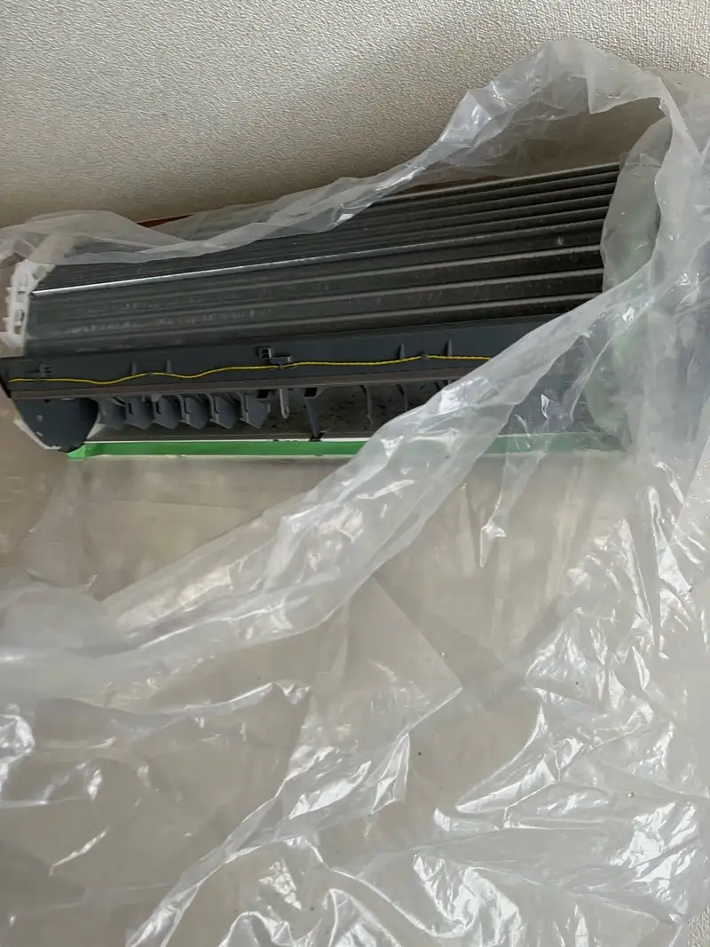 完全分解洗浄後の取付作業