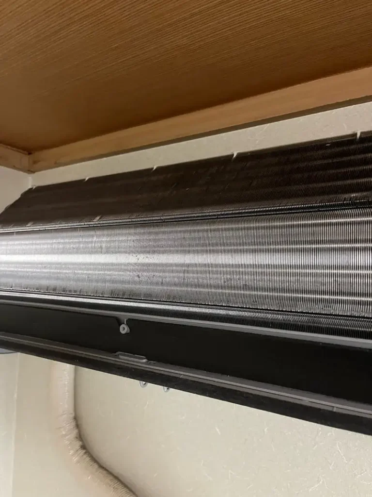 エアコンクリーニング施工後の様子
