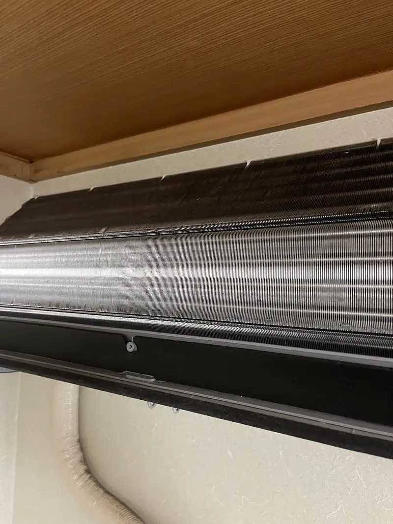 エアコンクリーニング施工後の様子