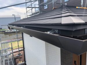 雨樋 軒樋交換作業後