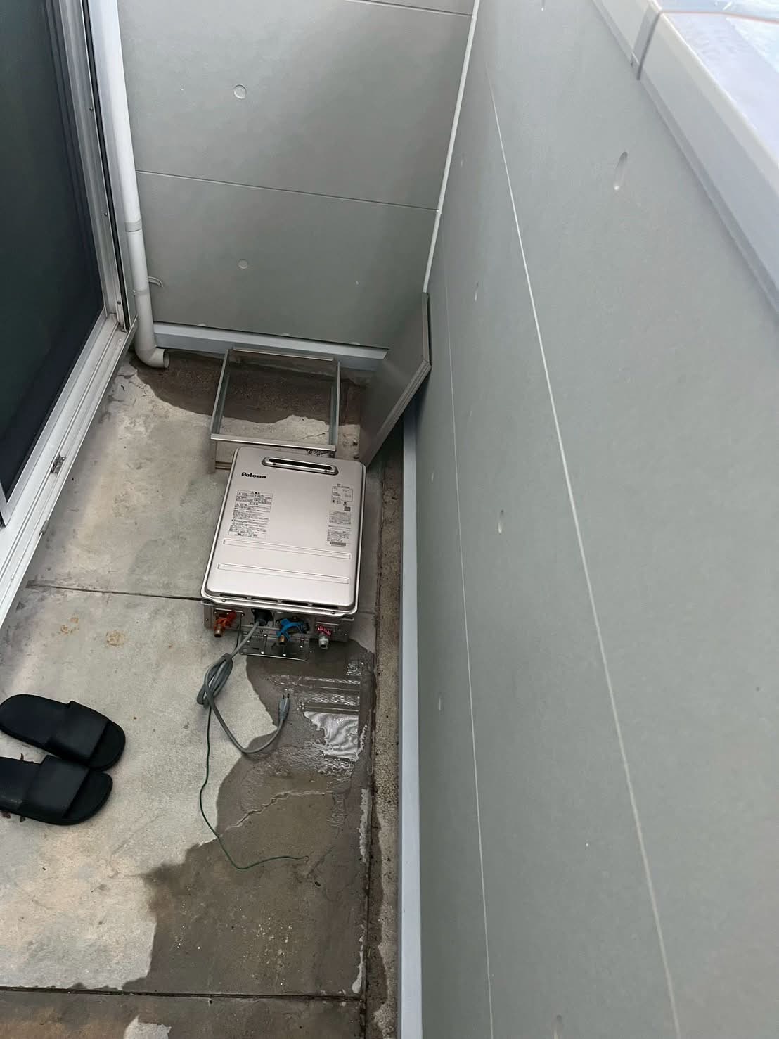 幕板まわりの外壁リフォーム施工前の様子