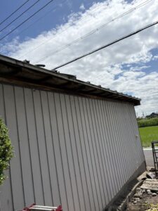補修後の外装全体の様子